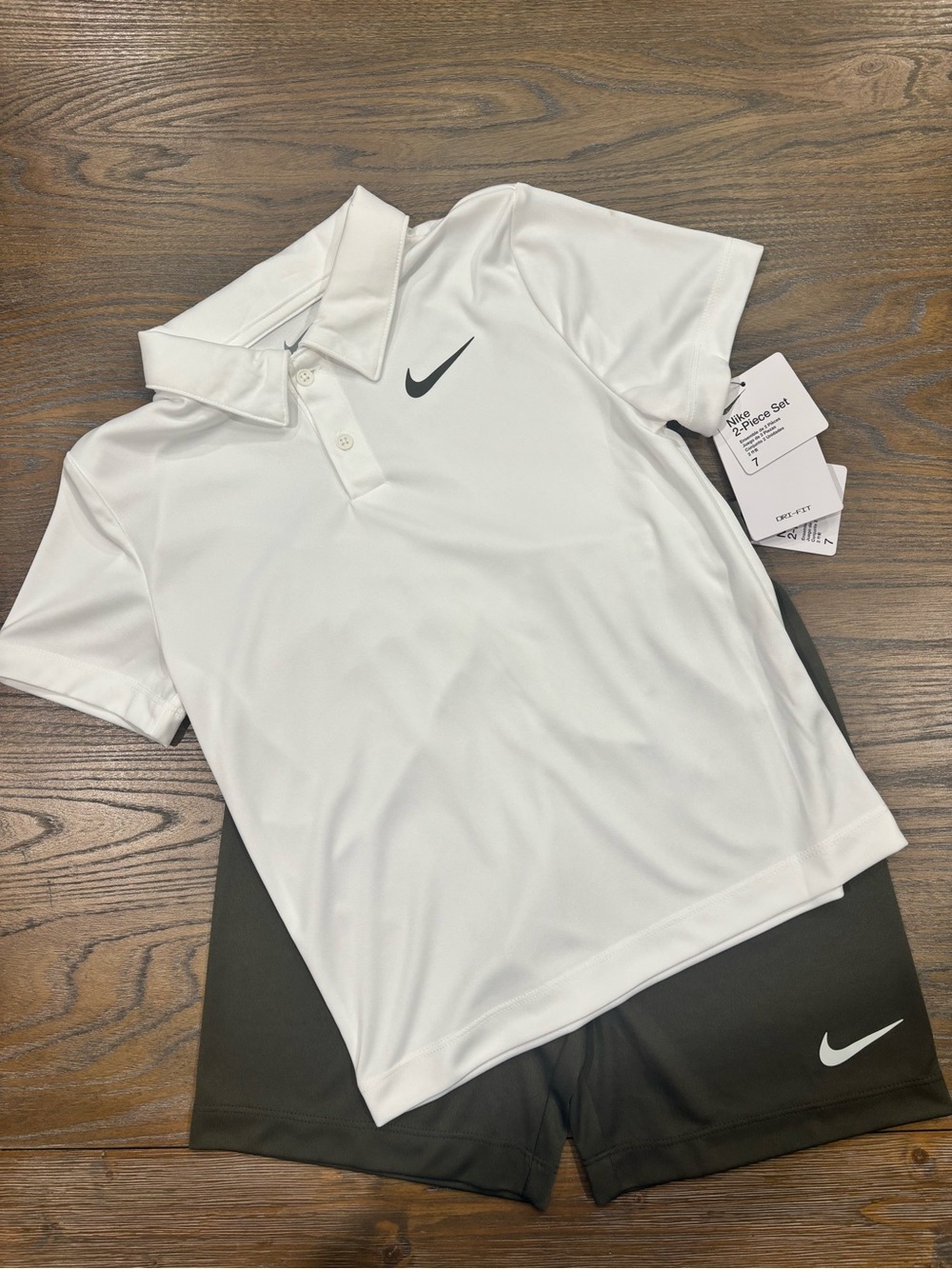 Nike | Kids Dri-FIT Polo & Short Set | Size Boys 7